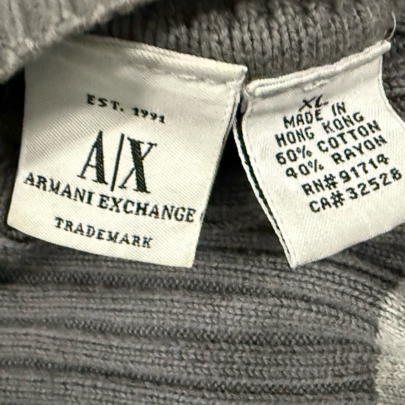 A|X Gray Ribbed Sweater - Picture 5 of 8